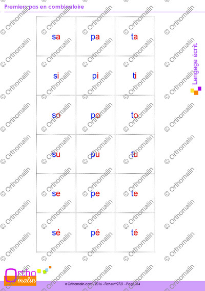 Page 3 de la fiche