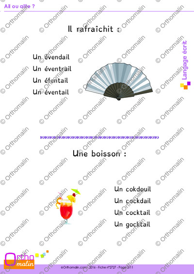 Page 5 de la fiche