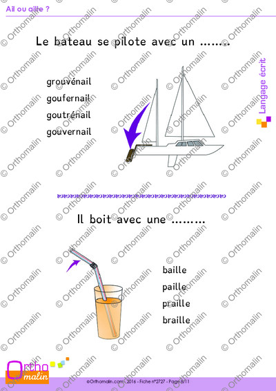 Page 8 de la fiche