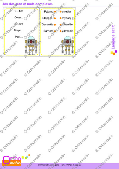 Page 6 de la fiche