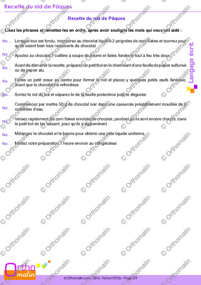 Page 5 de la fiche