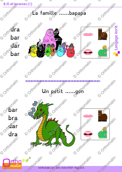 Page 3 de la fiche