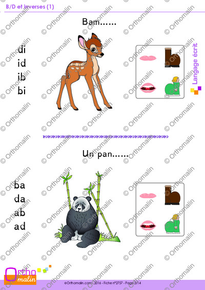 Page 5 de la fiche