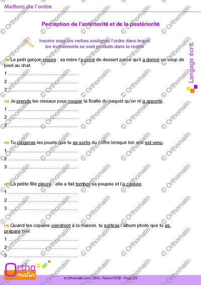 Page 2 de la fiche