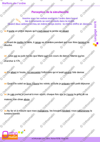 Page 4 de la fiche