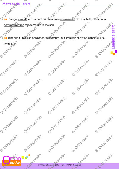 Page 5 de la fiche