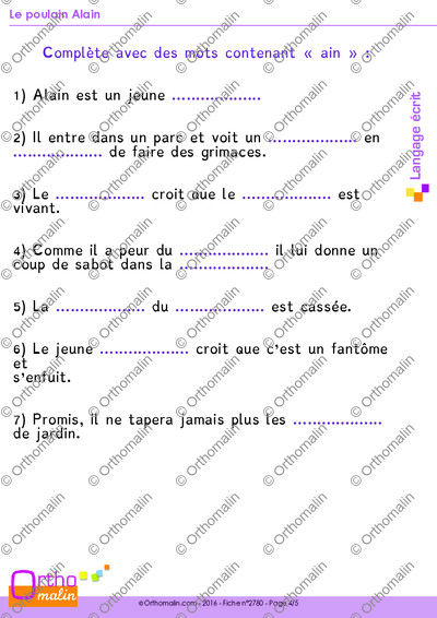 Page 4 de la fiche