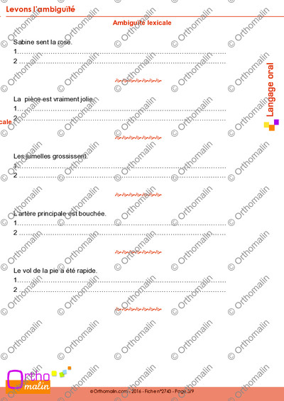 Page 3 de la fiche