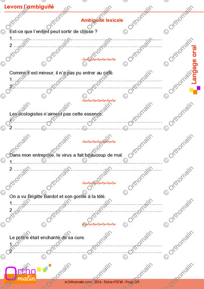 Page 5 de la fiche