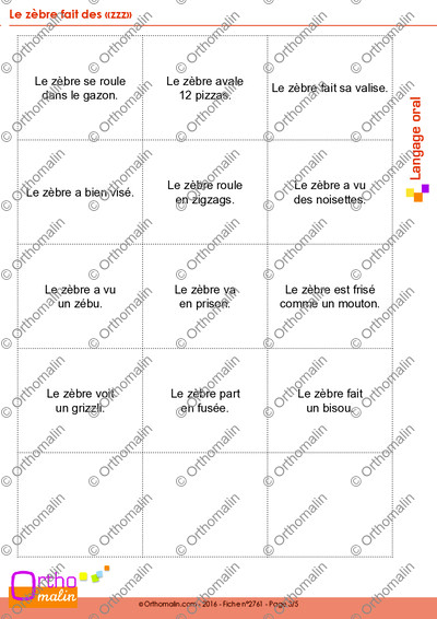 Page 3 de la fiche