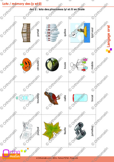 Page 6 de la fiche