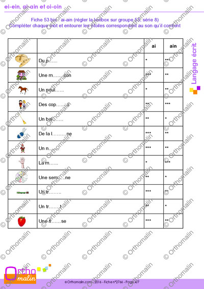 Page 4 de la fiche