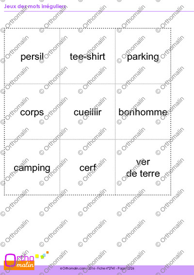 Page 12 de la fiche