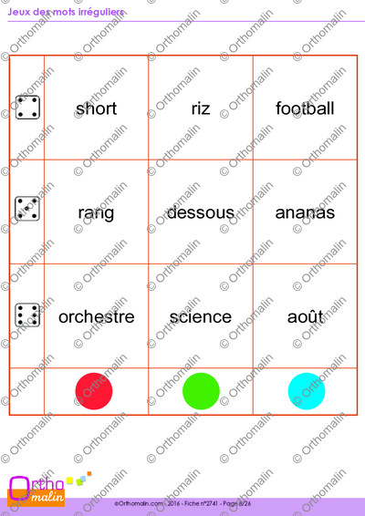 Page 8 de la fiche
