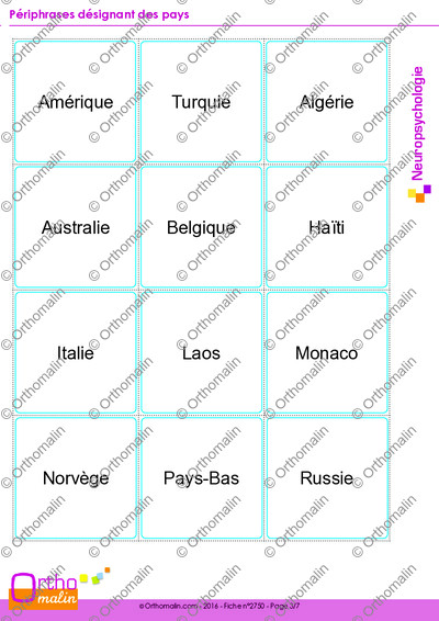 Page 3 de la fiche
