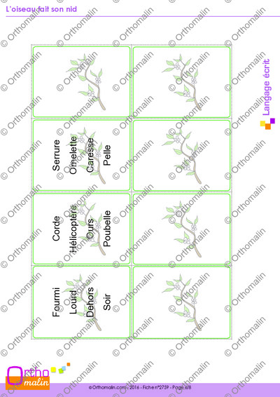 Page 6 de la fiche