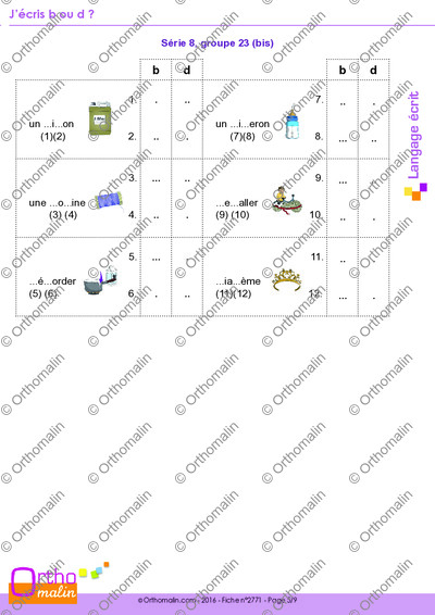 Page 5 de la fiche
