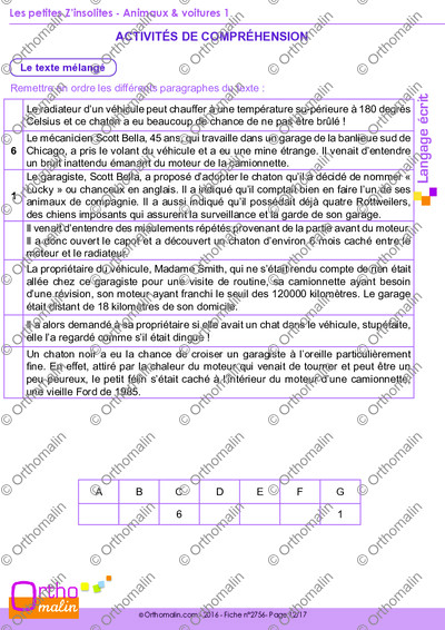 Page 12 de la fiche