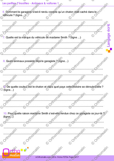 Page 16 de la fiche