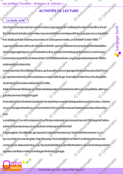 Page 5 de la fiche