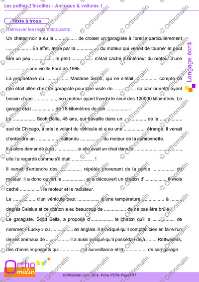 Page 9 de la fiche