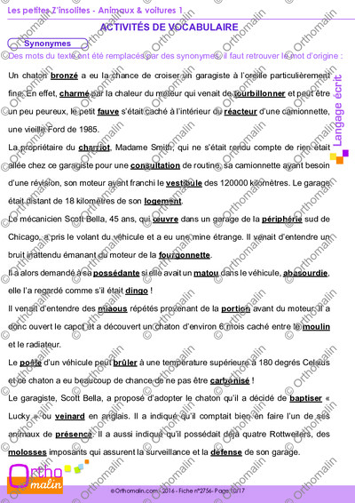 Page 10 de la fiche