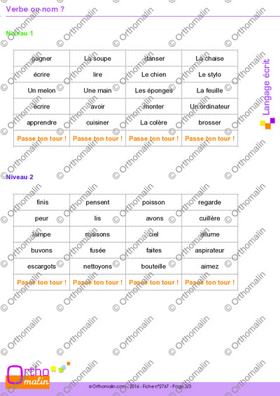 Page 3 de la fiche