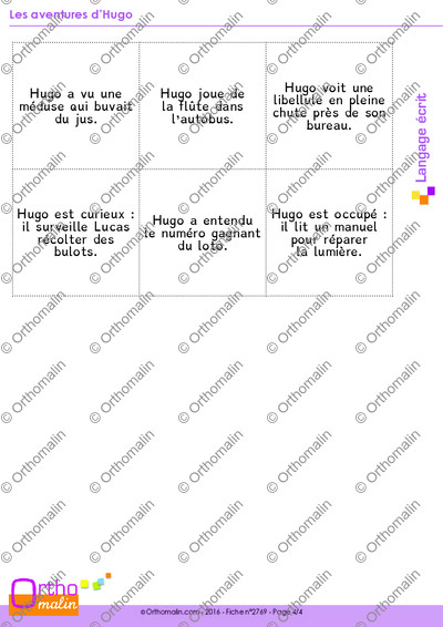 Page 4 de la fiche