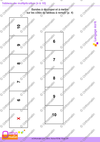 Page 5 de la fiche