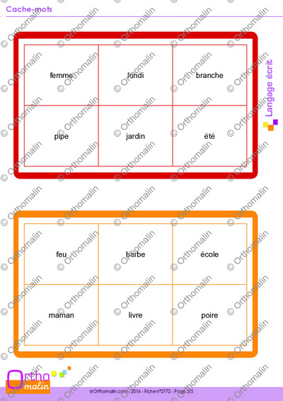 Page 5 de la fiche