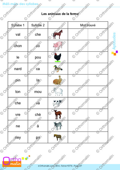 Page 3 de la fiche