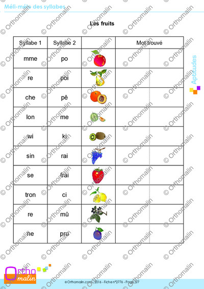 Page 5 de la fiche