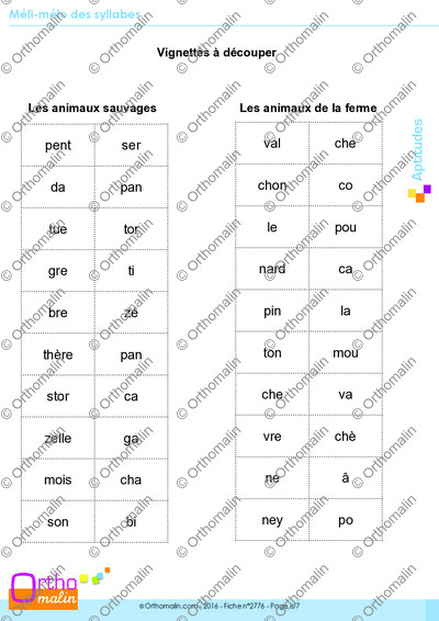 Page 6 de la fiche