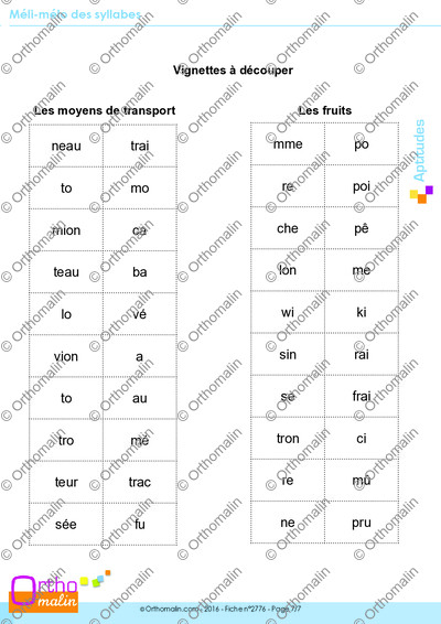 Page 7 de la fiche