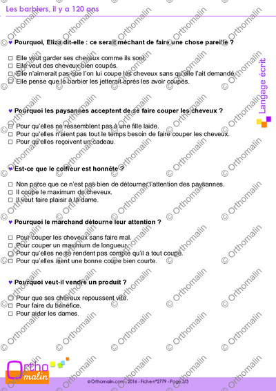 Page 3 de la fiche
