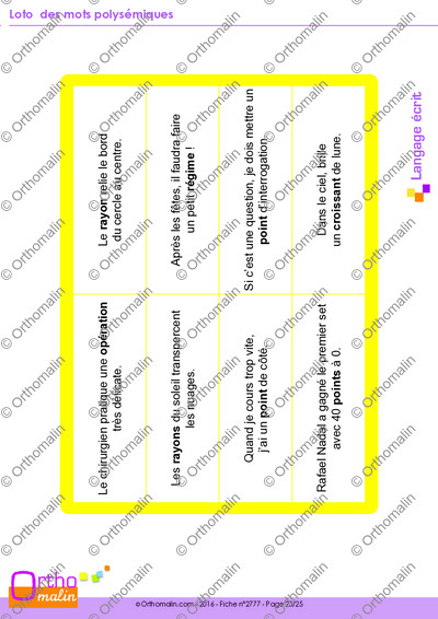 Page 23 de la fiche