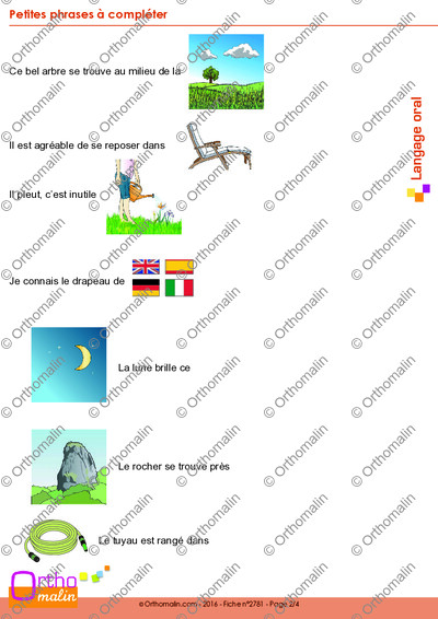 Page 2 de la fiche
