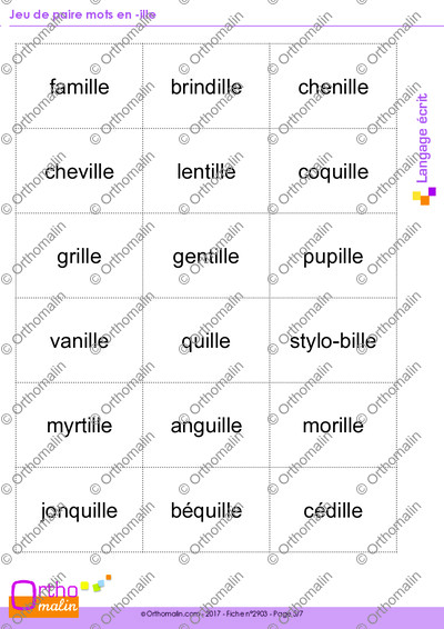 Page 5 de la fiche
