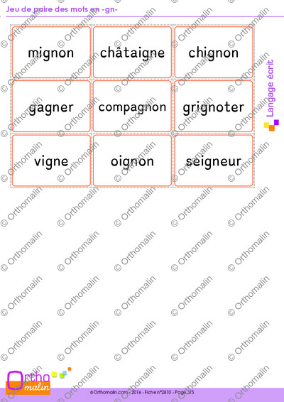 Page 3 de la fiche