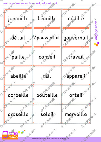 Page 3 de la fiche
