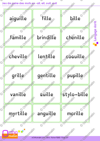 Page 5 de la fiche