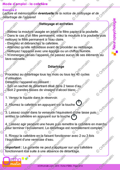 Page 8 de la fiche