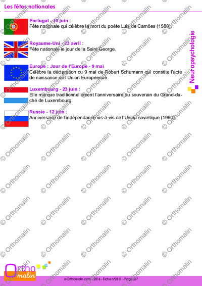 Page 3 de la fiche