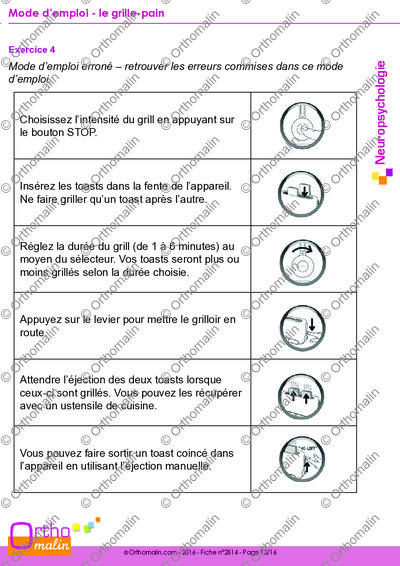 Page 13 de la fiche
