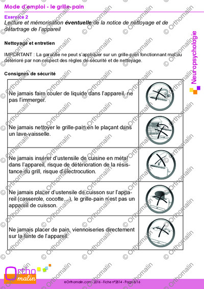 Page 8 de la fiche