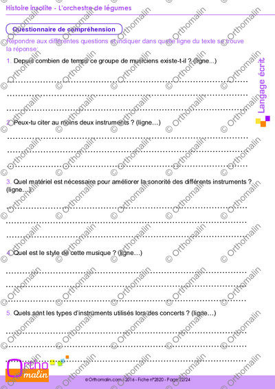Page 22 de la fiche