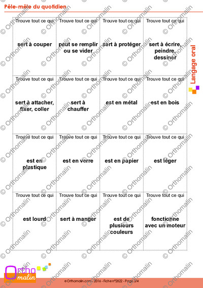 Page 3 de la fiche