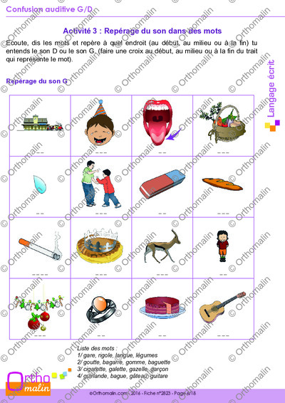 Page 6 de la fiche