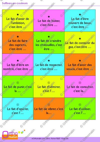 Page 5 de la fiche