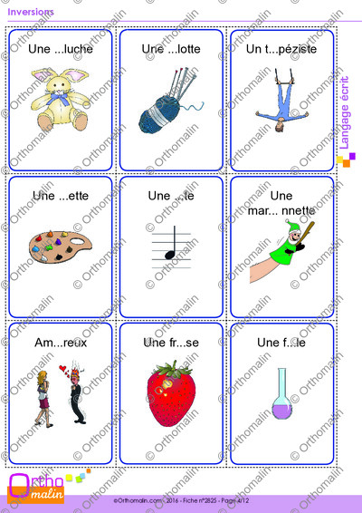 Page 4 de la fiche